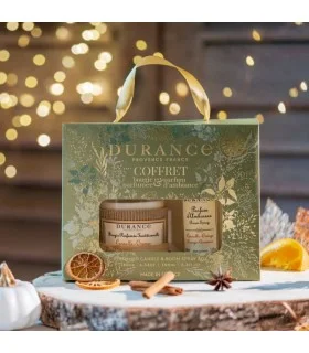 Coffret Bougie et Parfum d'Ambiance Cannelle-Orange 2