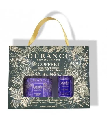 Coffret Bougie et Parfum d'Ambiance Jacinthe Sauvage